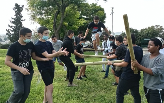 Education Centre Outdoor Exercise Space in Bet Shemesh  | Youth-At-Risk