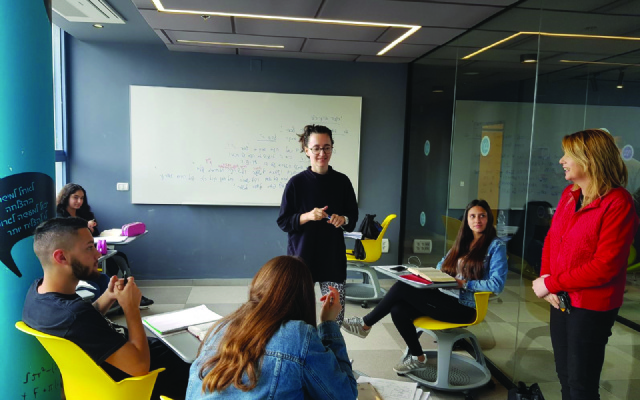 Small Classroom at the Bervin JNF Canada House for Excellence | Education