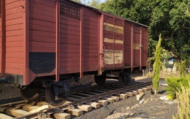 Train Exhibit at Beit Haedut Holocaust Museum | Education